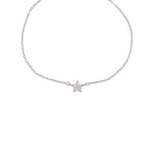 SILVER LITTLE STAR BRACELET - PULSERAS - Malandra Jewelry - EAWP22.P - MMN265