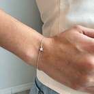 SILVER LITTLE STAR BRACELET - PULSERAS - Malandra Jewelry - EAWP22.P - MMN265