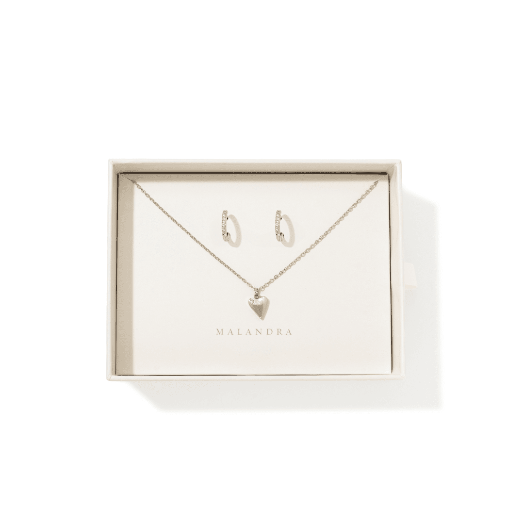 SILVER LOVE GIFT SET - SETS DE REGALO - Malandra Jewelry - SET156- TA1262 / ZXC8.P