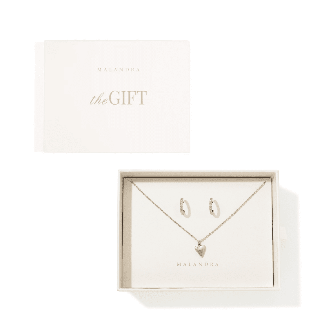 SILVER LOVE GIFT SET - SETS DE REGALO - Malandra Jewelry - SET156- TA1262 / ZXC8.P