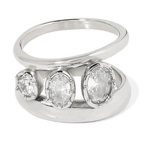 SILVER LUXE HARMONY RING - ANILLOS - Malandra Jewelry - EUWR487.7-JDR0101326-S-7