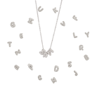 SILVER LUXE LETTERS - DIJES - Malandra Jewelry - AD1521.Z - J46296