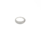 SILVER PAVE MILANO RING - ANILLOS - Malandra Jewelry - EAWR58.6 - MMR256 - S - 6