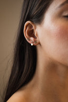 SINGLE HEART GOLD PIERCING - ARETES - Malandra Jewelry - KMA8 - 20048