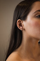 SINGLE HEART GOLD PIERCING - ARETES - Malandra Jewelry - KMA8 - 20048