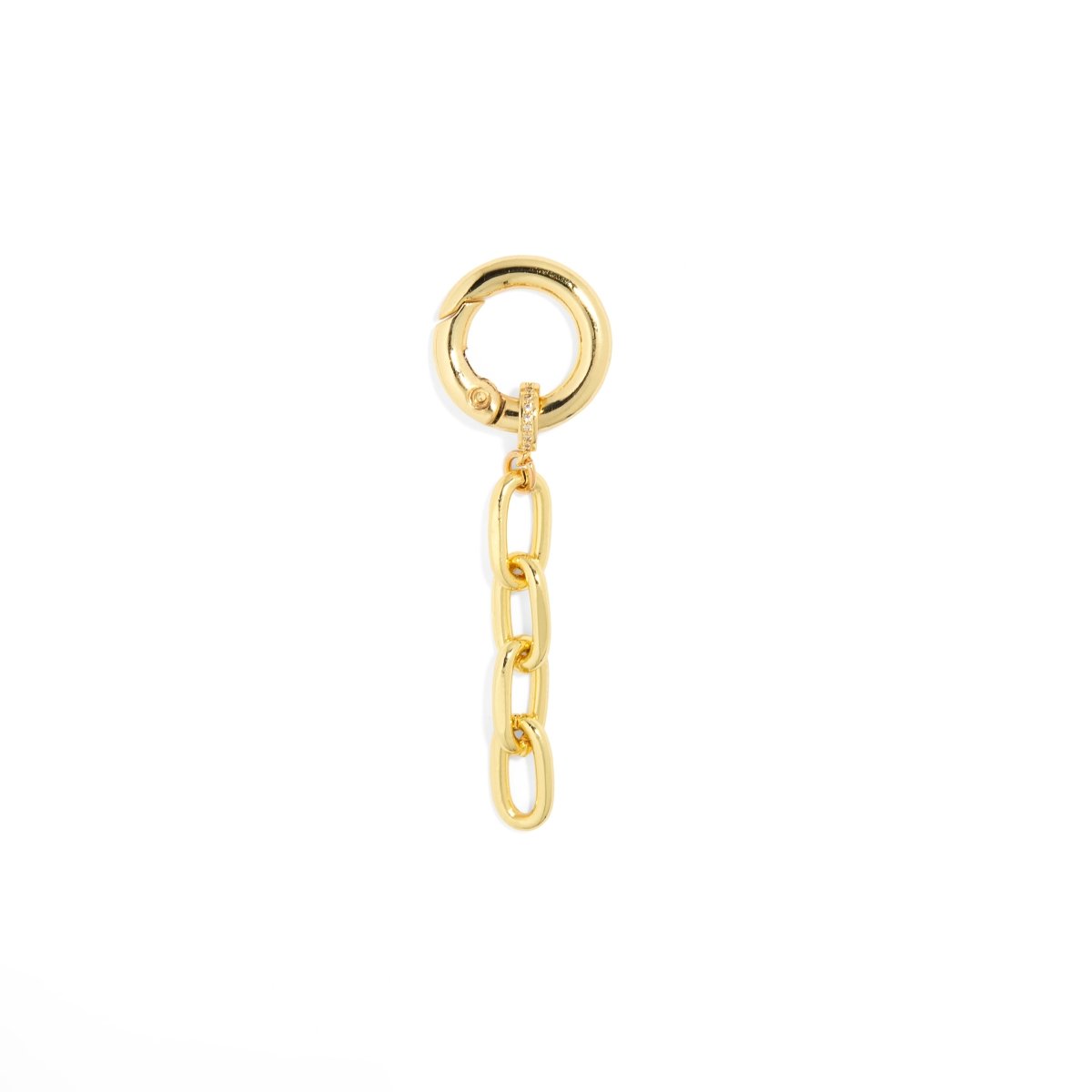 SKINNY GOLDEN KEYCHAIN - ACCESORIOS - Malandra Jewelry - TL1759