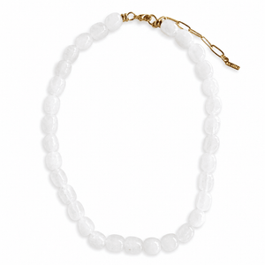 Snow Agate Terra Necklace - COLLARES - Malandra Jewelry - TC2626
