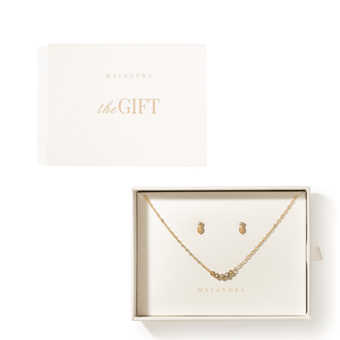 SOFT GLEAM GIFT SET - SETS DE REGALO - Malandra Jewelry - SET106-VCC220/VCA189