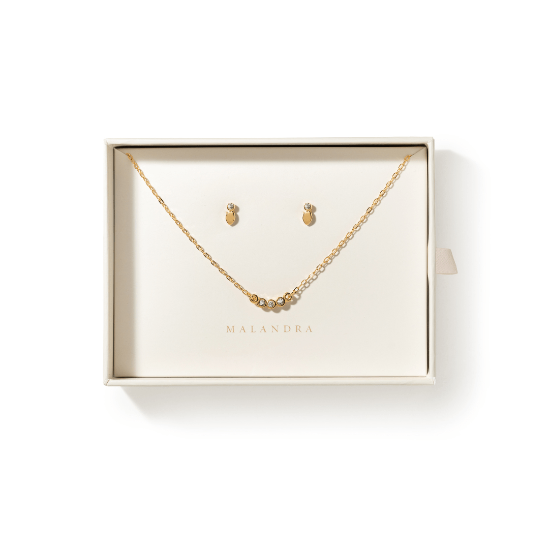SOFT GLEAM GIFT SET - SETS DE REGALO - Malandra Jewelry - SET106 - VCC220/VCA189