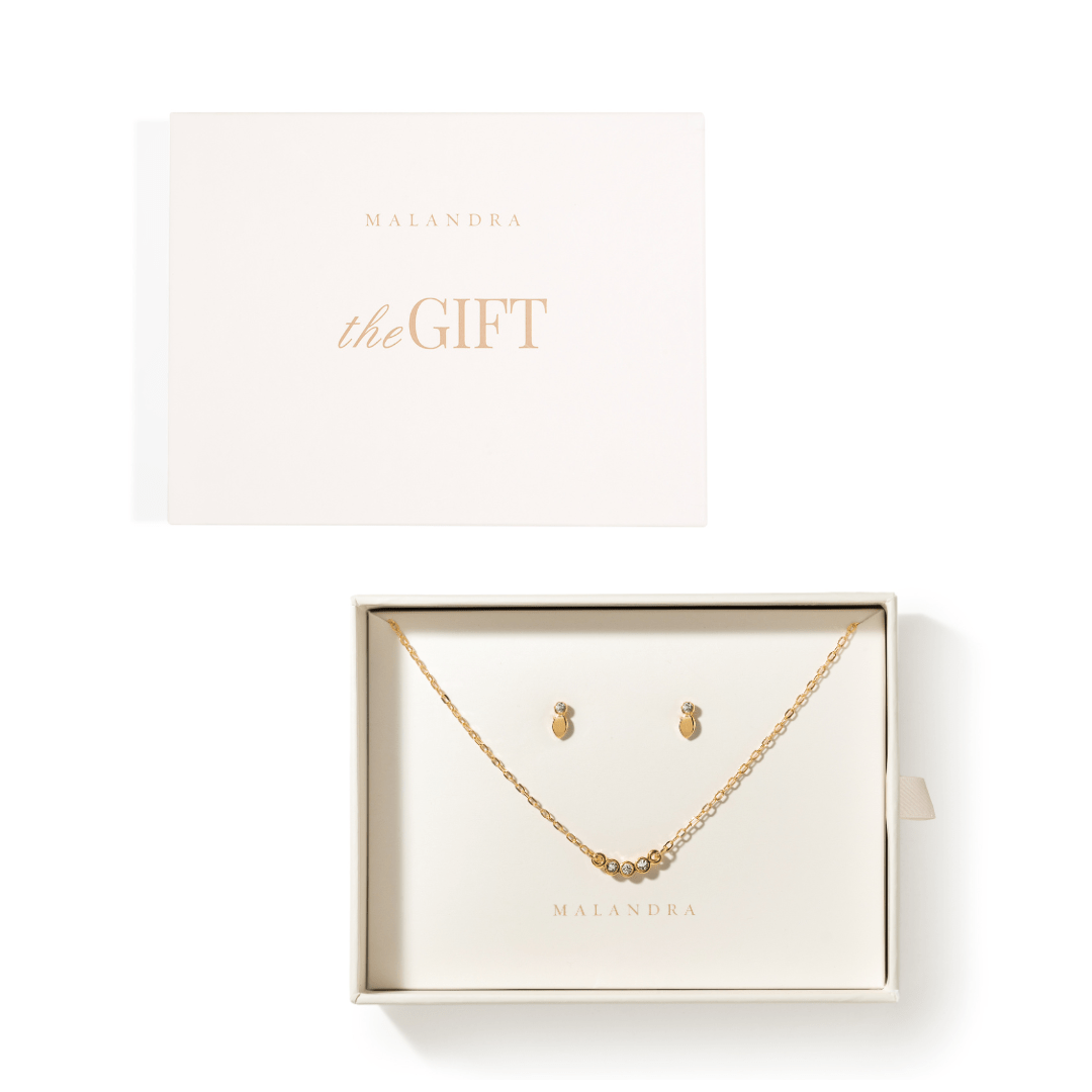 SOFT GLEAM GIFT SET - SETS DE REGALO - Malandra Jewelry - SET106 - VCC220/VCA189