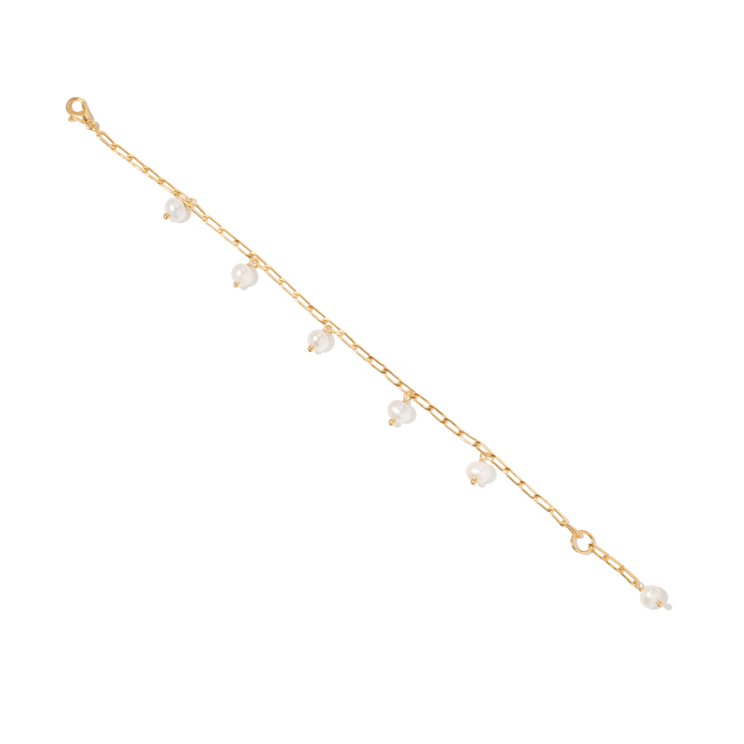 SOFT GLOW PEARL BRACELET - PULSERAS - Malandra Jewelry - TP2404
