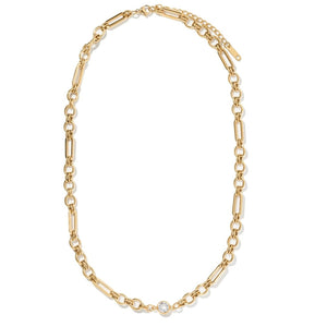 SOFT GOLDEN GLOW NECKLACE - COLLARES - Malandra Jewelry - EUWC301-JDN0306014