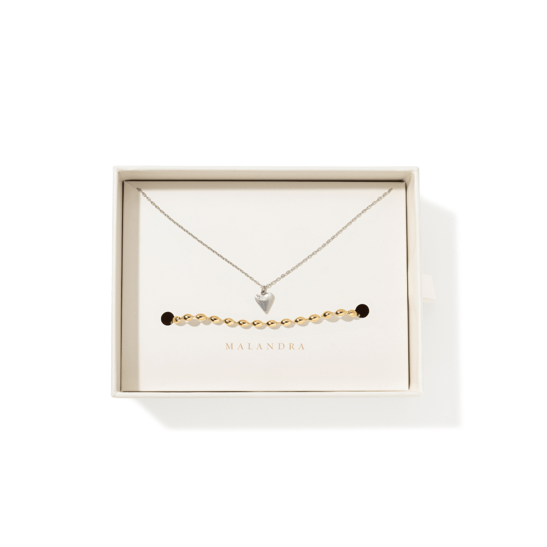 SOFT LOVE DUO GIFT SET - SETS DE REGALO - Malandra Jewelry - SET158 - ZXC8.P / ZXP13