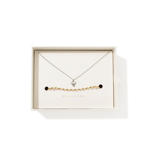 SOFT LOVE DUO GIFT SET - SETS DE REGALO - Malandra Jewelry - SET158 - ZXC8.P / ZXP13