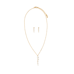 SOFT PEARL GIFT SET - SETS DE REGALO - Malandra Jewelry - SET195/TC2256/TA2258