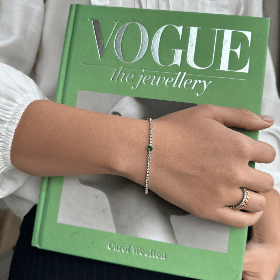 SPARKLINE GREEN GLOW BRACELET - PULSERAS - Malandra Jewelry - ZXP17 - B - 6