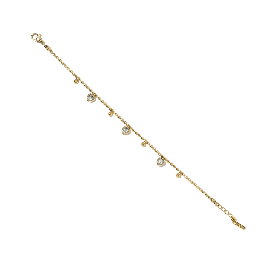 SPARKLING HEART BEADS BRACELET - PULSERAS - Malandra Jewelry - ZXP22 - T000992573