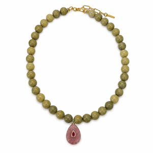 Strawberry Alxa Gaia Necklace - COLLARES - Malandra Jewelry - TC2619