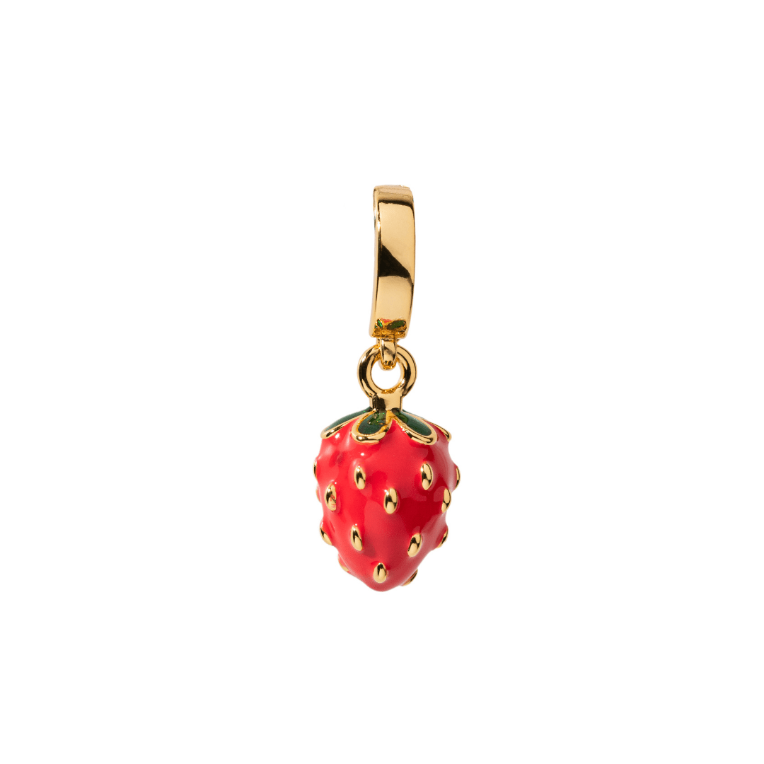 STRAWBERRY CHARM - DIJES - Malandra Jewelry - EYHD33 - HP18