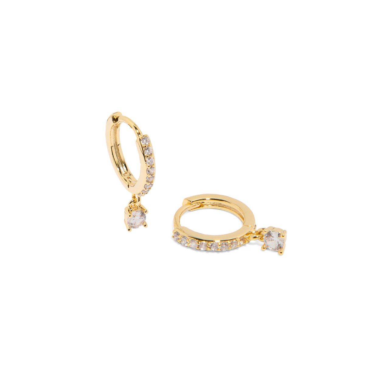 SUBTLE SPARK HUGGIES - ARETES - Malandra Jewelry - AA1402 - B99954