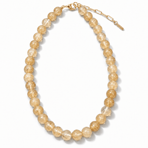 Sunlit Citrine Terra Necklace - COLLARES - Malandra Jewelry - TC2716
