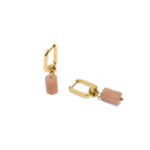 SUNSTONE AURA EARRINGS - ARETES - Malandra Jewelry - TA1622