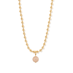 SUNSTONE BEADED NECKLACE - COLLARES - Malandra Jewelry - TC2294 / EYHC13