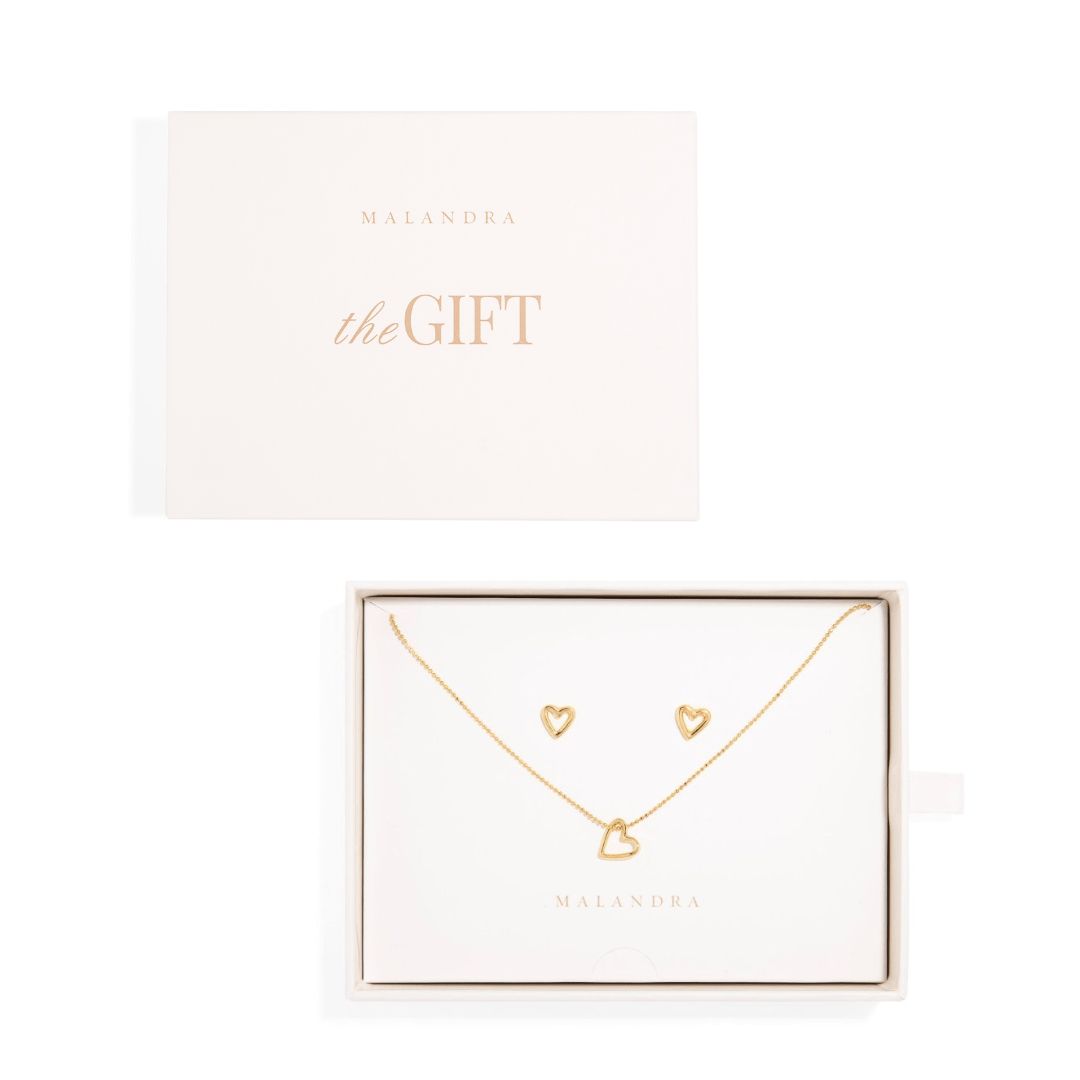 SWEET HEARTS GIFT SET - SETS DE REGALO - Malandra Jewelry - SET37 TC1044/VCA136 - 3950