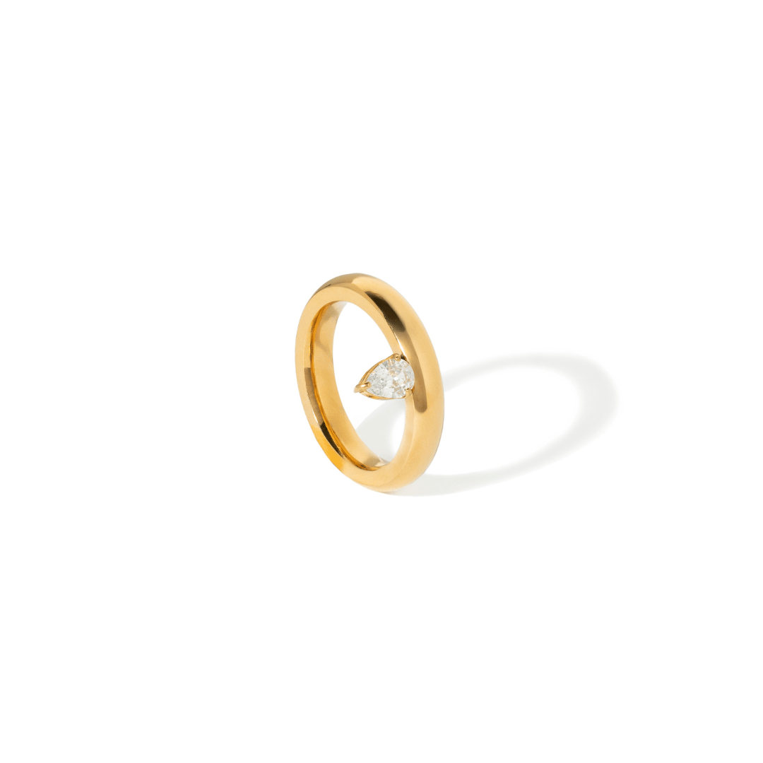 TEAR OF LIGHT RING - ANILLOS - Malandra Jewelry - EUWR270.7-JDR0202006-7