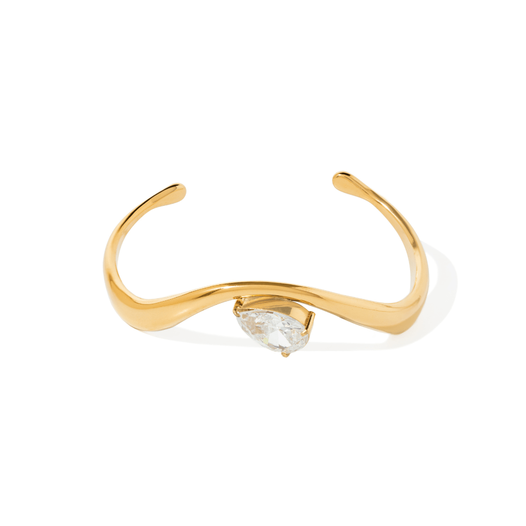 TEARDROP GLEAM BRACELET - PULSERAS - Malandra Jewelry - EUWP360-JDB0310003