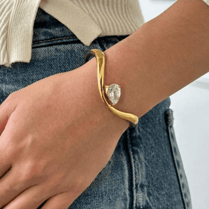 TEARDROP GLEAM BRACELET - PULSERAS - Malandra Jewelry - EUWP360-JDB0310003