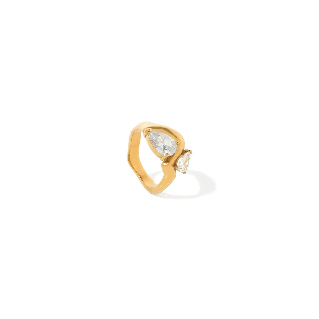 TEARDROP GLEAM RING - ANILLOS - Malandra Jewelry - EUWR347.6-JDR0302013-6