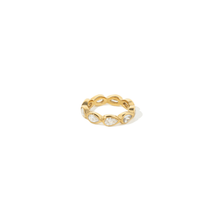 TEARDROP ORBIT RING - ANILLOS - Malandra Jewelry - EUWR364.6-JDR0105009-6