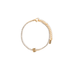 TENNIS INITIAL LUXE BRACELET - PULSERAS - Malandra Jewelry - EUWP232.E - JDB0305011 - E