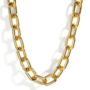 THE ESSENTIAL LINK NECKLACE - COLLARES - Malandra Jewelry - ICC449