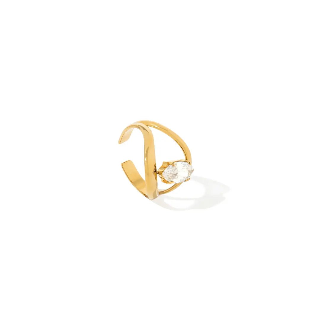 TIMELESS FLOW RING - ANILLOS - Malandra Jewelry - EUWR355-JDR0310005
