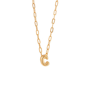 TIMELESS INITIAL NECKLACE - COLLARES - Malandra Jewelry - TC1796.A