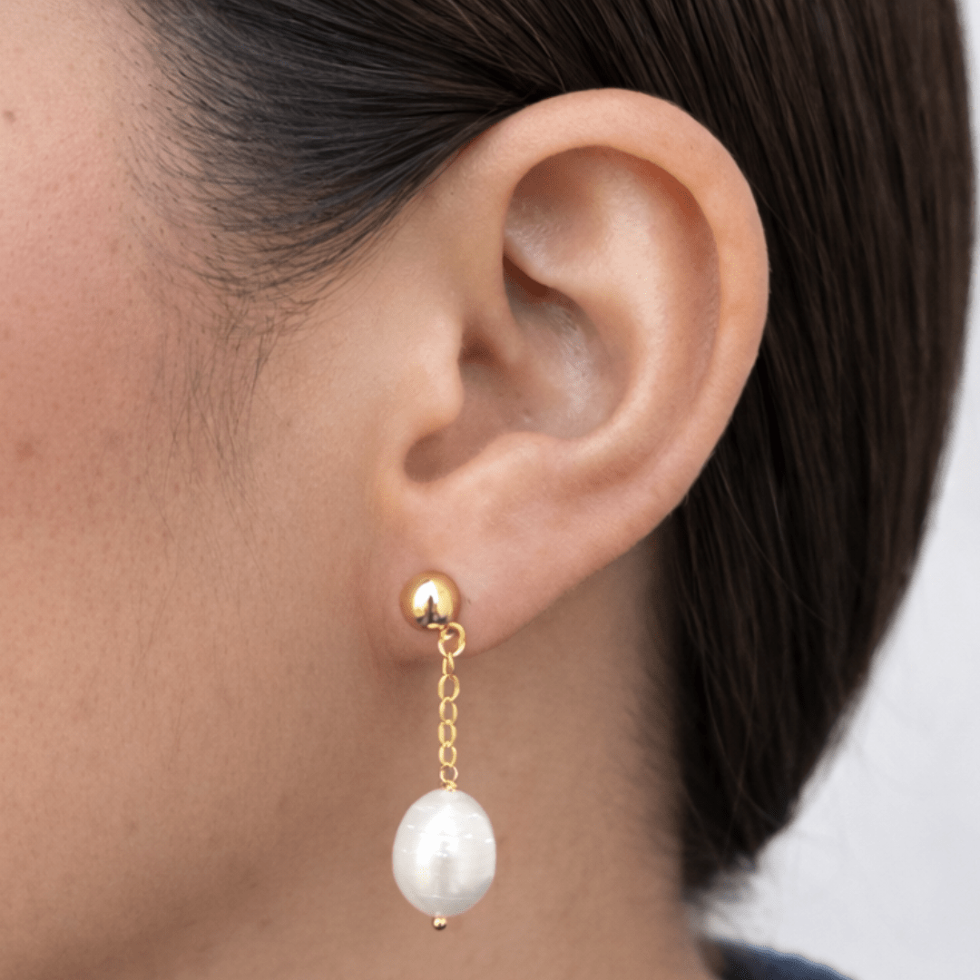 TIMELESS PEARL EARRING SET - ARETES - Malandra Jewelry - TA2227