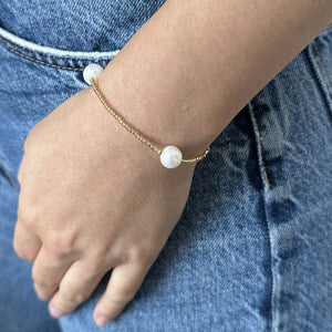 TRIPLE PEARL GLOW BRACELET - PULSERAS - Malandra Jewelry - TP2415