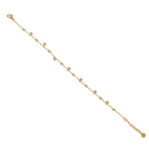 TWINKLE CIRCLE ANKLET - TOBILLERAS - Malandra Jewelry - EUWT550-JDA0203302