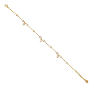 TWINKLE MARQUISE ANKLET - TOBILLERAS - Malandra Jewelry - EUWT551-JDA0203301
