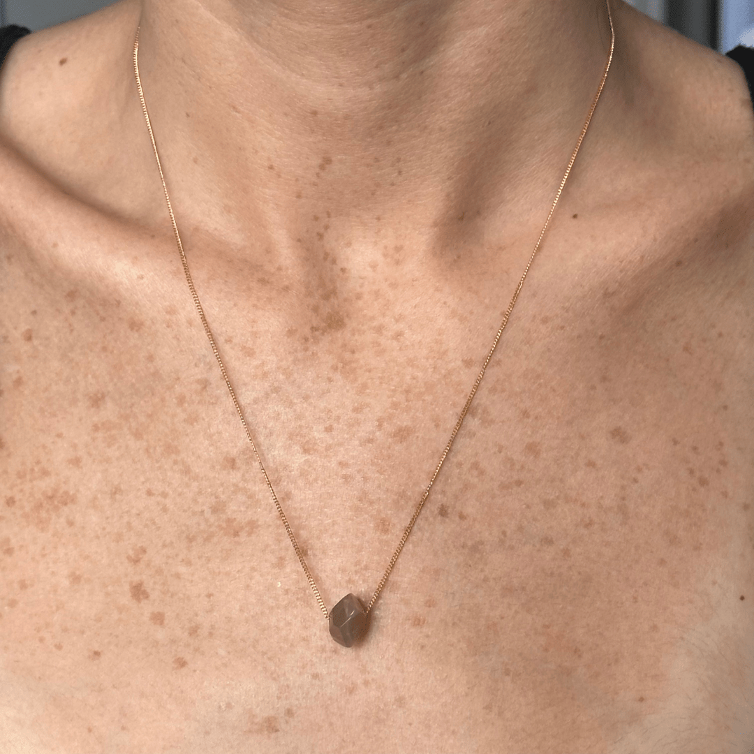 VIOLET DREAM GRATITUDE NECKLACE - COLLARES - Malandra Jewelry - TC1982
