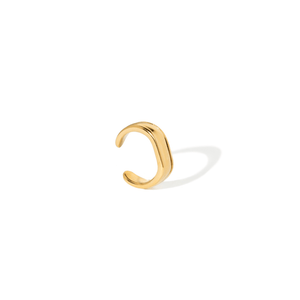 WAVE BAND EAR CUFF - ARETES - Malandra Jewelry - EUWA264-JDE0306063