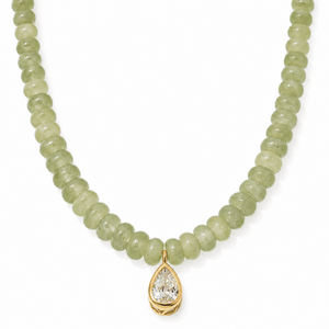 Willow Aventurine Gaia Necklace - COLLARES - Malandra Jewelry - TC2698