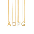 ARIAL LETTER NECKLACE - COLLARES - Malandra Jewelry - TC1503.A