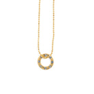BLUE & GOLD CHARM - DIJES - Malandra Jewelry - ICD291.D.A