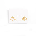 CALI GOLDEN EARRINGS - ARETES - Malandra Jewelry - VCA15