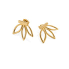 CALI GOLDEN EARRINGS - ARETES - Malandra Jewelry - VCA15