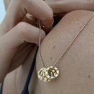 CLEAR & GOLD CHARM - DIJES - Malandra Jewelry - ICD291.D.T