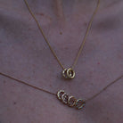 CLEAR & GOLD CHARM - DIJES - Malandra Jewelry - ICD291.D.T